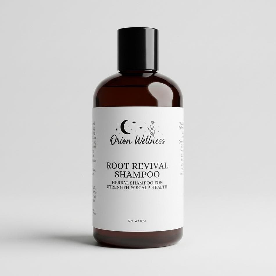 Sulfate-Free Herbal Scalp Shampoo, Peppermint & Nettle, Buildup & Oily Scalp Balance, Color-Safe Daily Cleanse