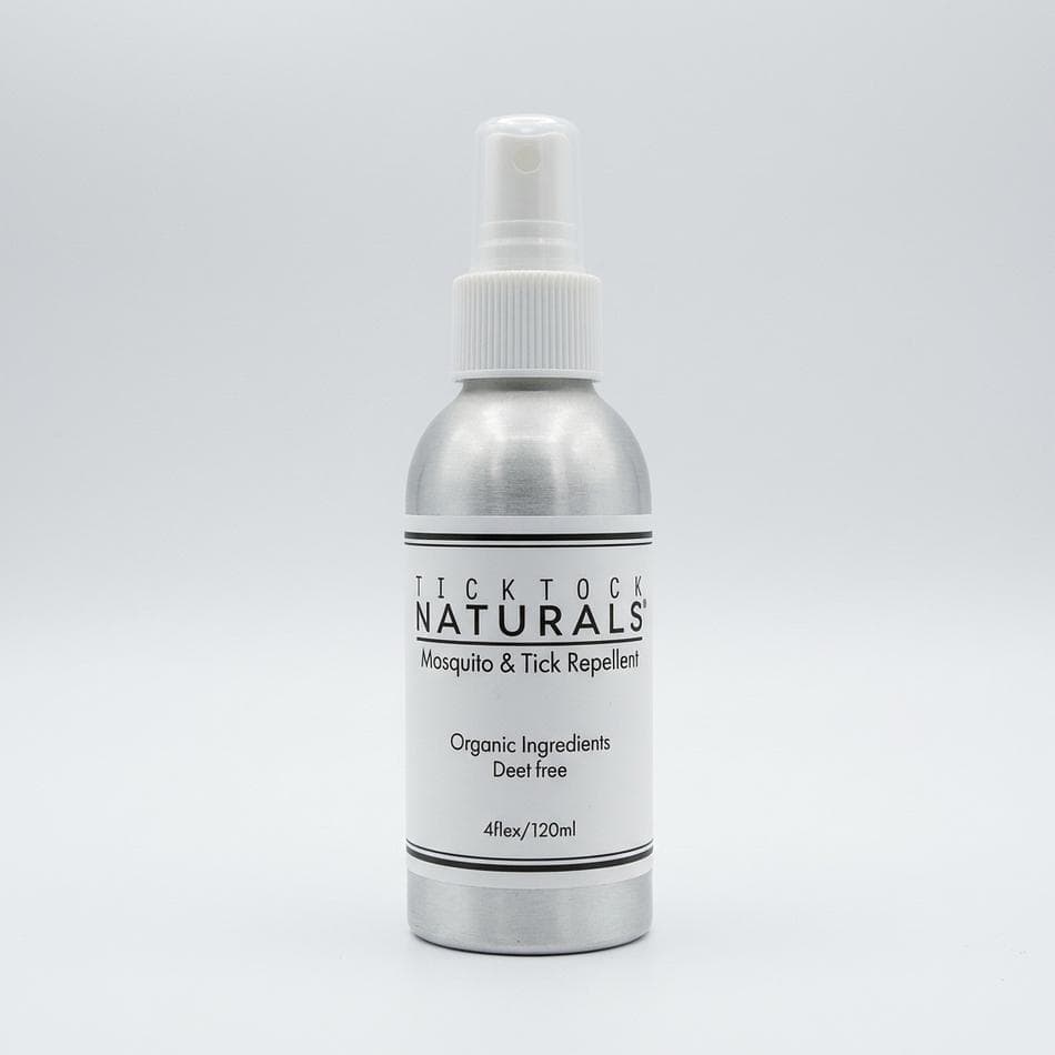 Organic Essential Oil Insect Repellent Spray Bundle, Lemongrass & Peppermint, Tick & Mosquito Protection, 2 Sprays + Candle Set