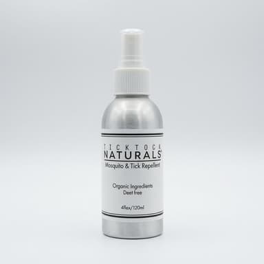 Organic Essential Oil Insect Repellent Spray Bundle, Lemongrass & Peppermint, Tick & Mosquito Protection, 2 Sprays + Candle Set