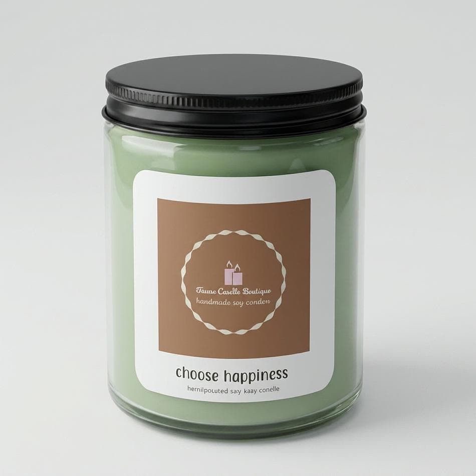 Scented Jar Candle, Bergamot & Grapefruit with Jasmine, Uplifting Mood, 9 oz Single Wick