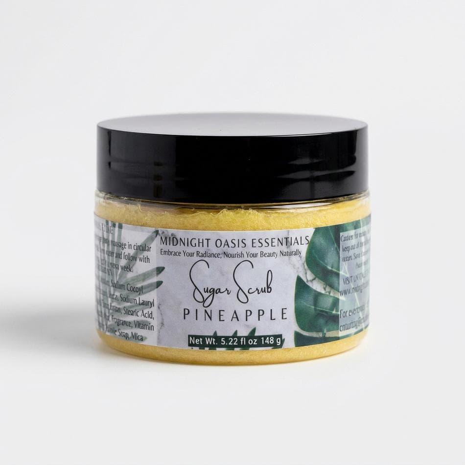 Pineapple Whipped Sugar Scrub