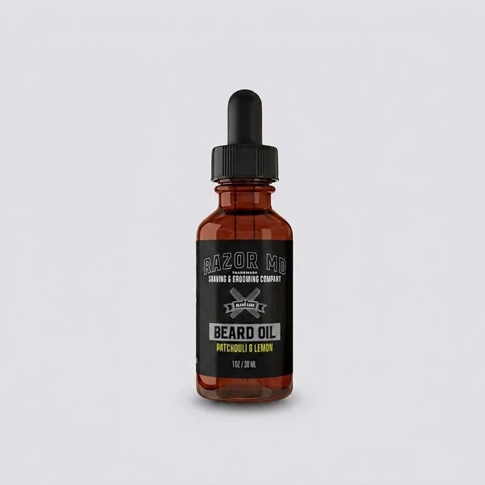 Beard Oil Variety Pack, Patchouli & Lemon + Citrus & Cedar + Sandalwood Musk, Softens & Stops Itch, 3 x 1oz