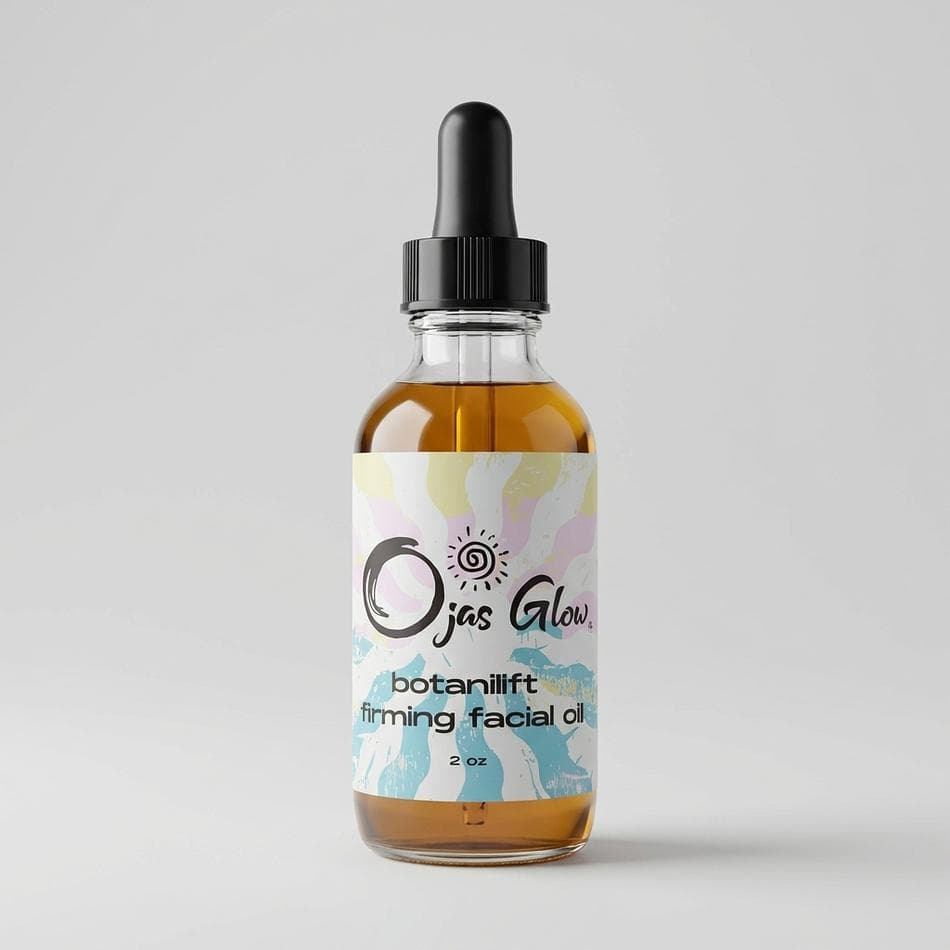 Firming Facial Oil, Moringa & Rosehip + Spilanthes, Elasticity & Glow, Organic Face Oil