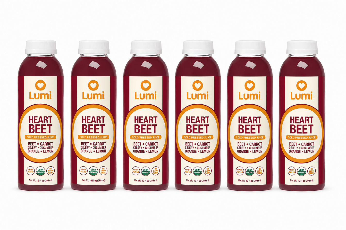 Heart Beet: 6-10oz Bottles