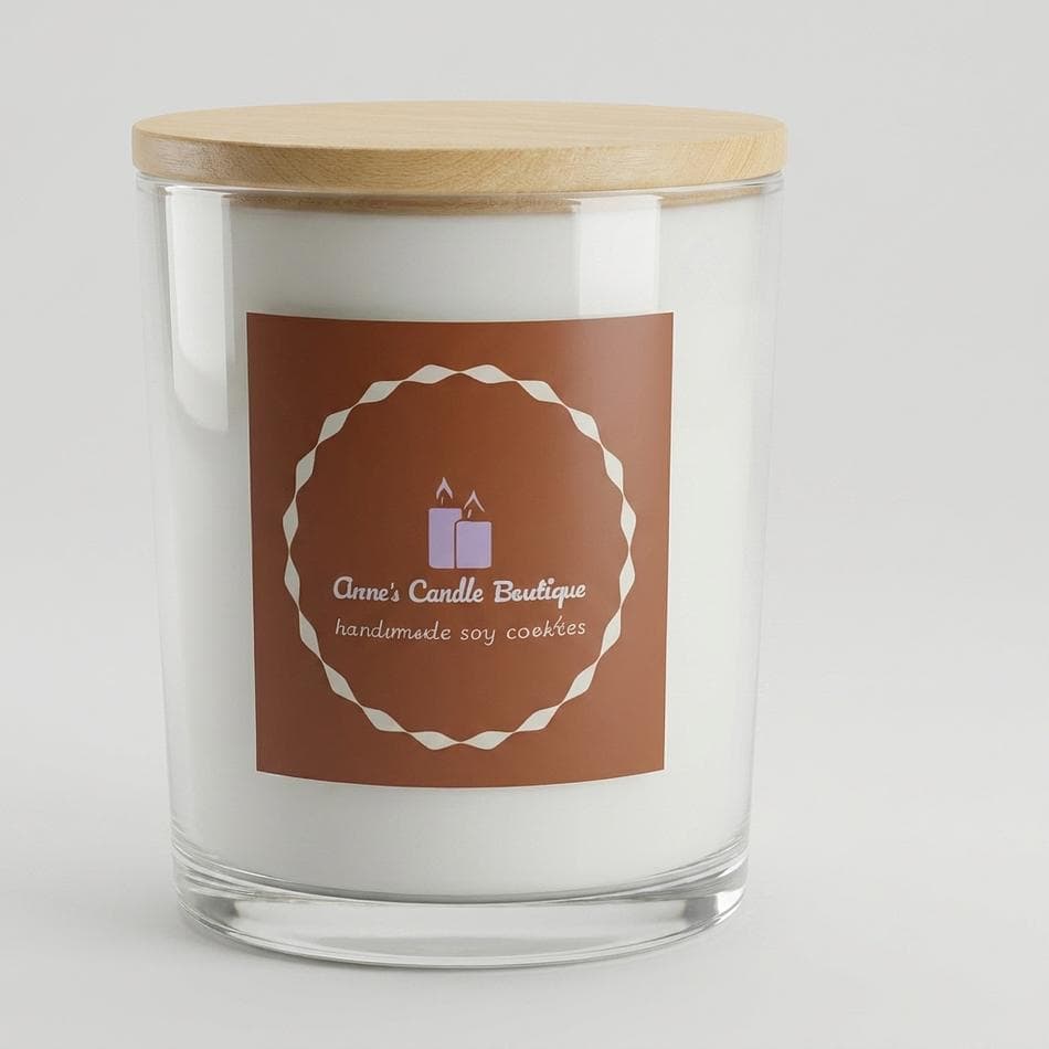 Gingerbread Scented Candle, Gingerbread & Brown Sugar, Cozy Holiday Bakery Scent, Hand-Poured Jar Candle, 11 oz