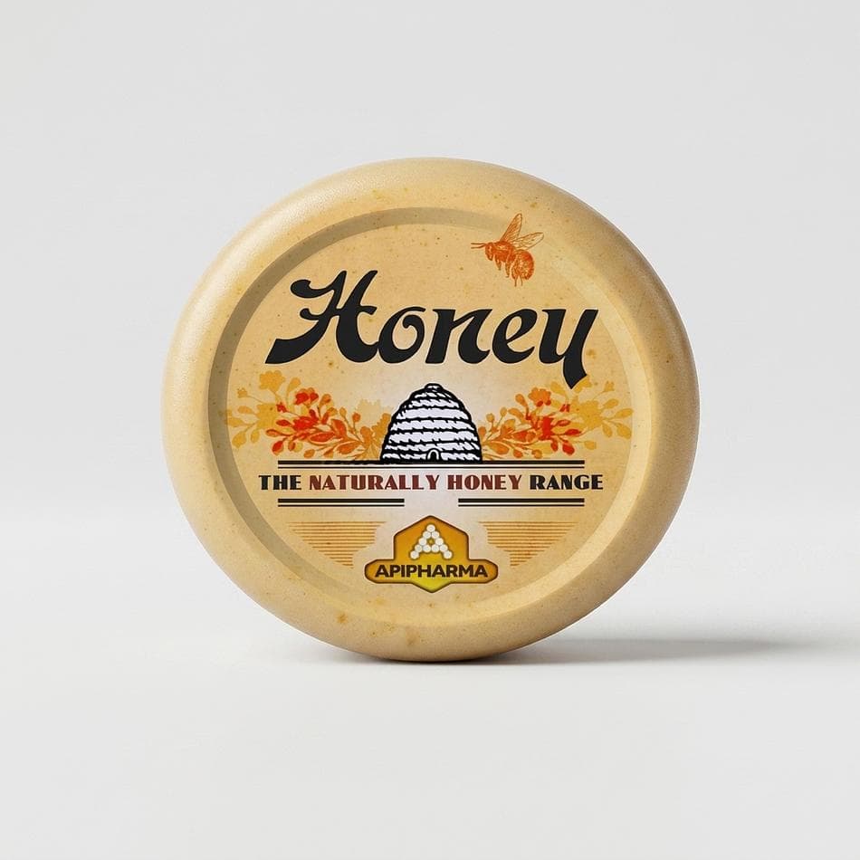 Honey Pastilles (Lozenges), French Honey, Throat Comfort, 50 g Tin