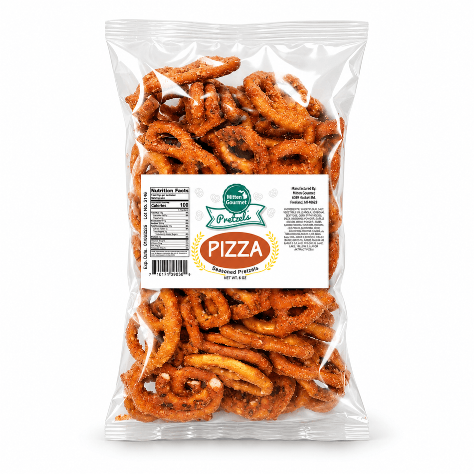 Pizza - Small Batch Gourmet Pretzels