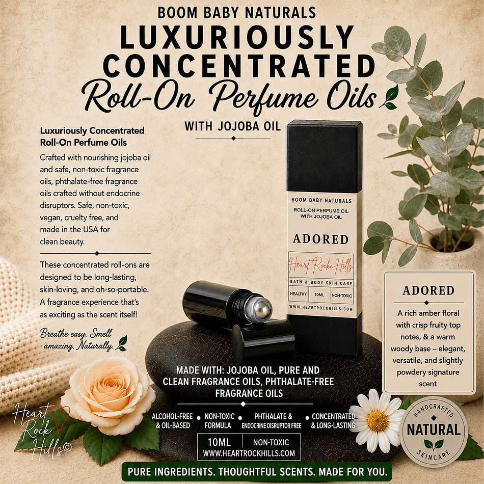 Luxuriously Concentrated Roll-On Perfume Oils
