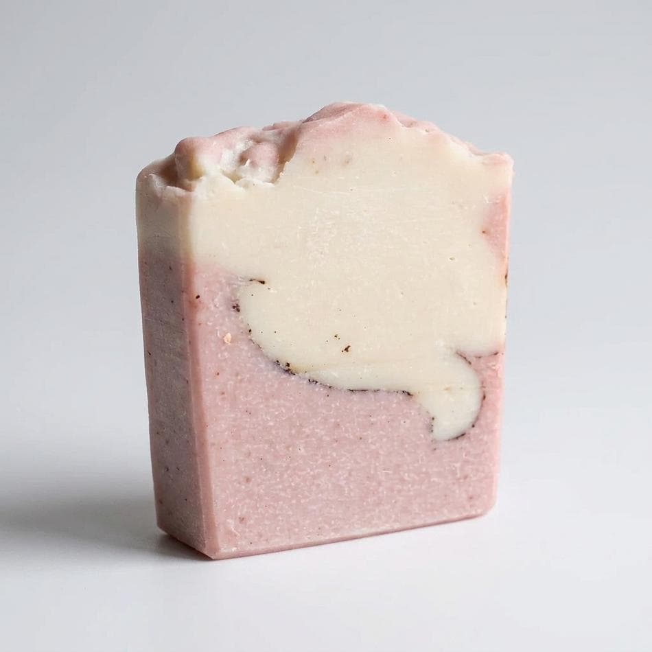Tallow Soap Bar, Lilac & Geranium Essential Oils, Creamy Moisturizing Cleanse, 1 Bar