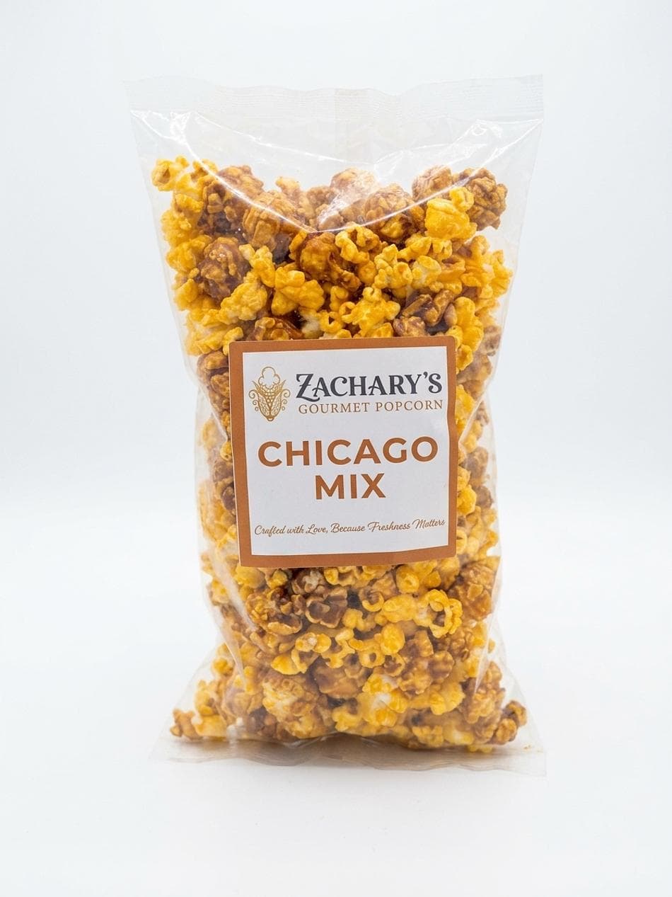 Chicago Mix Gourmet Popcorn-  Medium Bag  / Approx. 4 Cups
