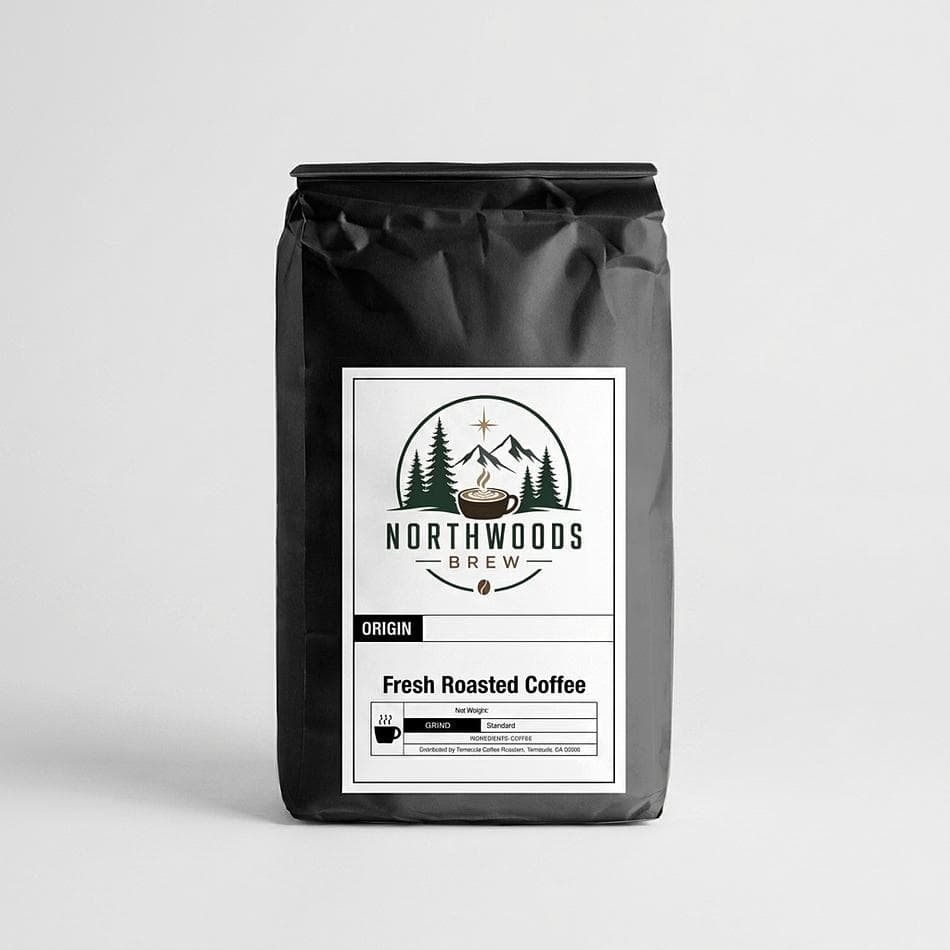 Single Origin Peruvian Coffee, Norandino Washed Arabica, Medium Roast, Salted Caramel & Citrus Notes, 12 oz Bag