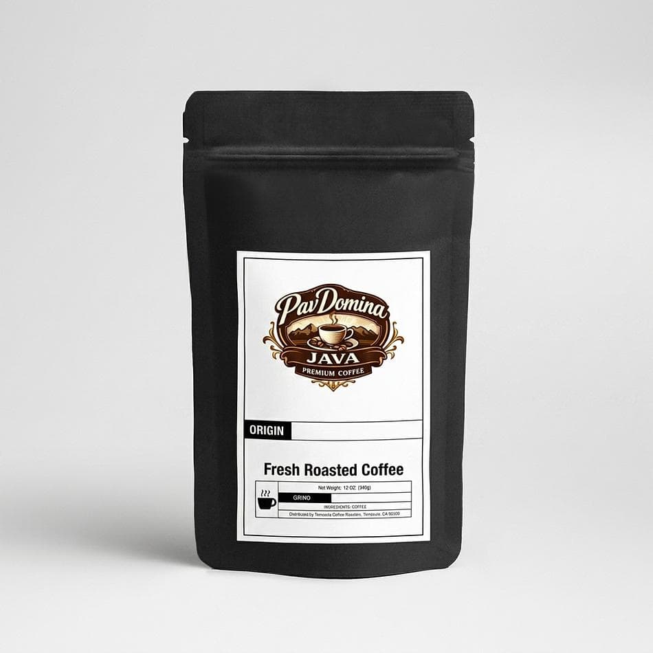 French Roast Dark Roast Coffee Beans, African Blend, Bold Low-Acid Flavor, 12 oz Bag (Whole Bean or Ground)