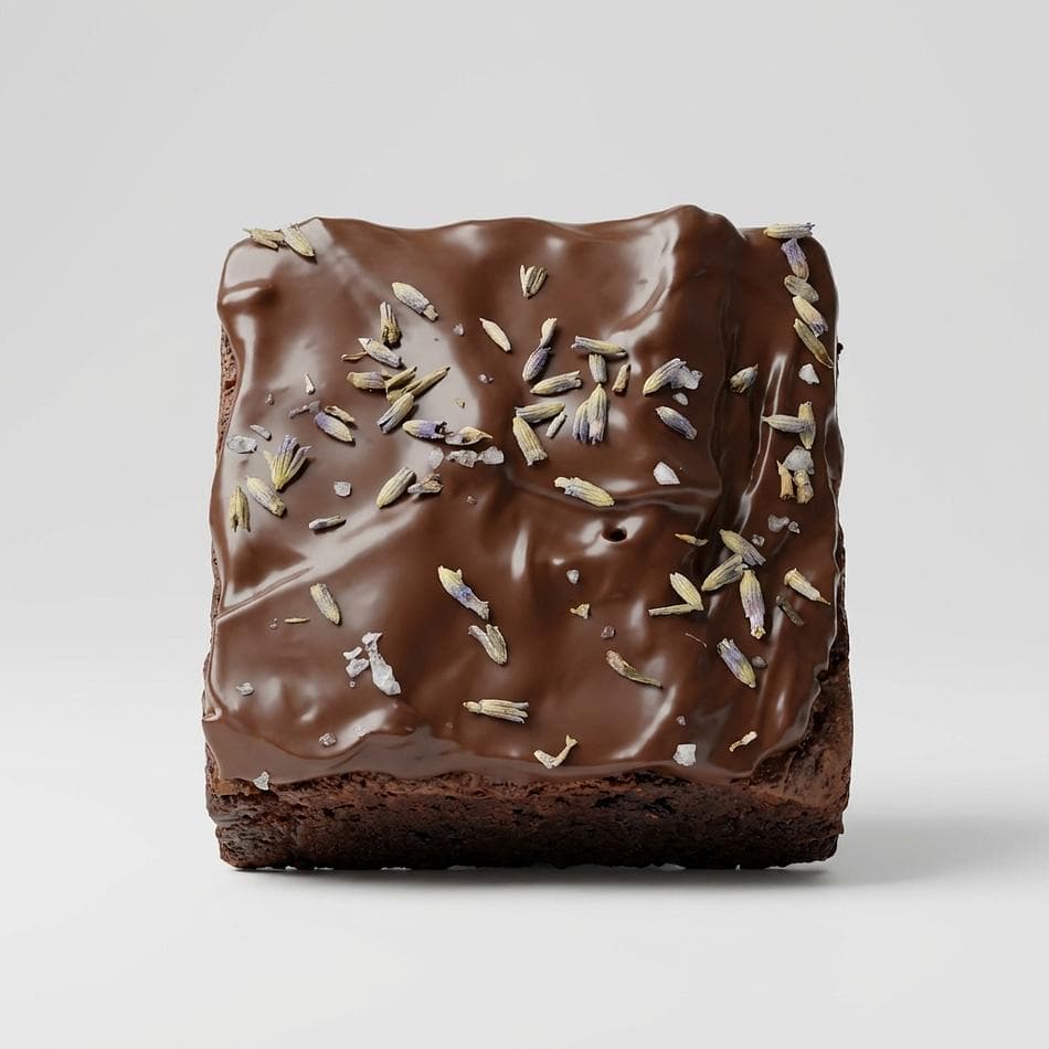 Gluten-Free Lactation Brownies, Moringa & Sweet Potato, Sugar-Free Milk Supply Support, Lavender Flavor, 2-Pack