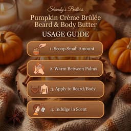 Pumpkin Crème Brûlée Beard & Body Butter(8 oz)-2