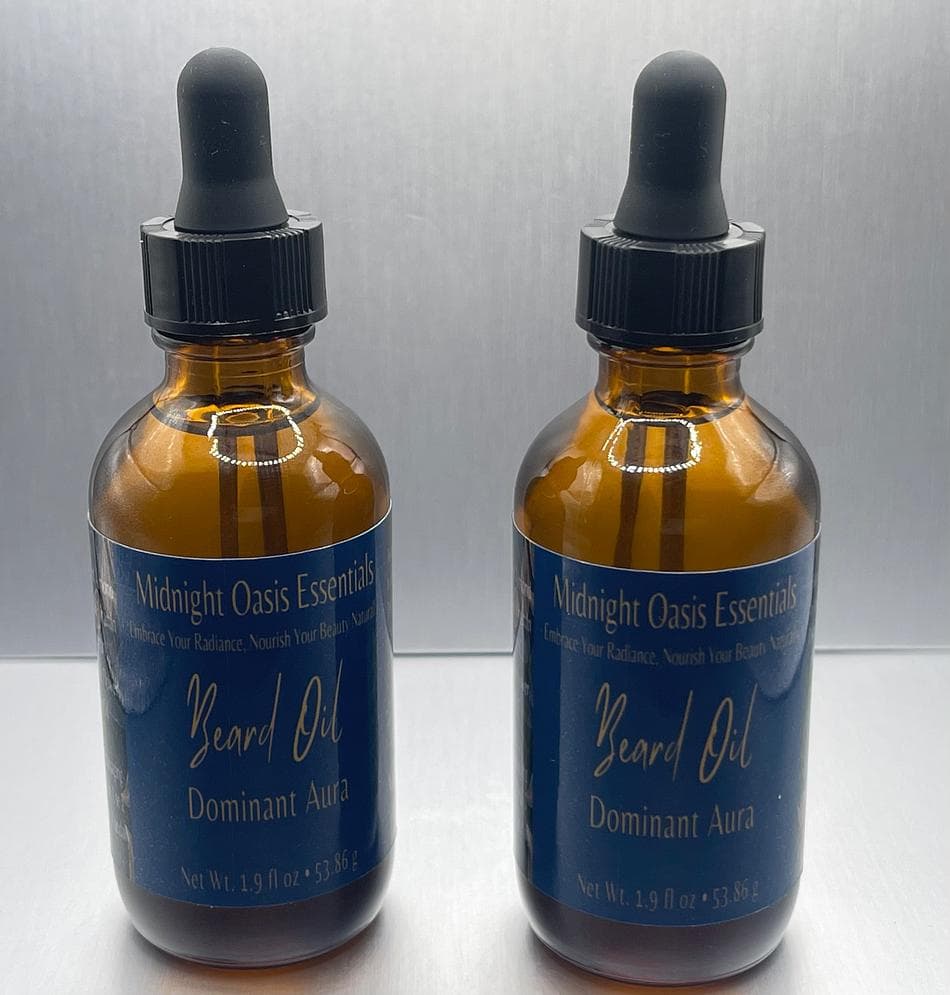 Dominant Aura Beard Oil – Elevate Your Beard Game 🧔🏽✨