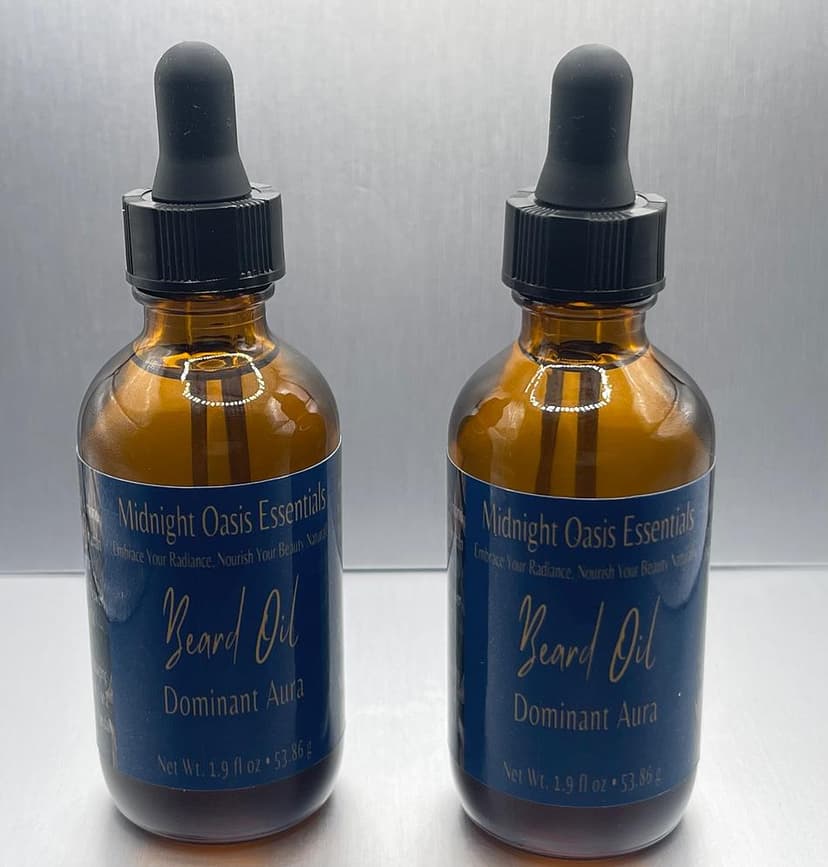 Dominant Aura Beard Oil – Elevate Your Beard Game 🧔🏽✨ - Image 1