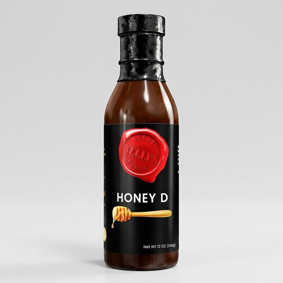 Honey Dijon Sauce with Brown Sugar, Sweet & Tangy Glaze for Ham & Veggies, Smooth Finish