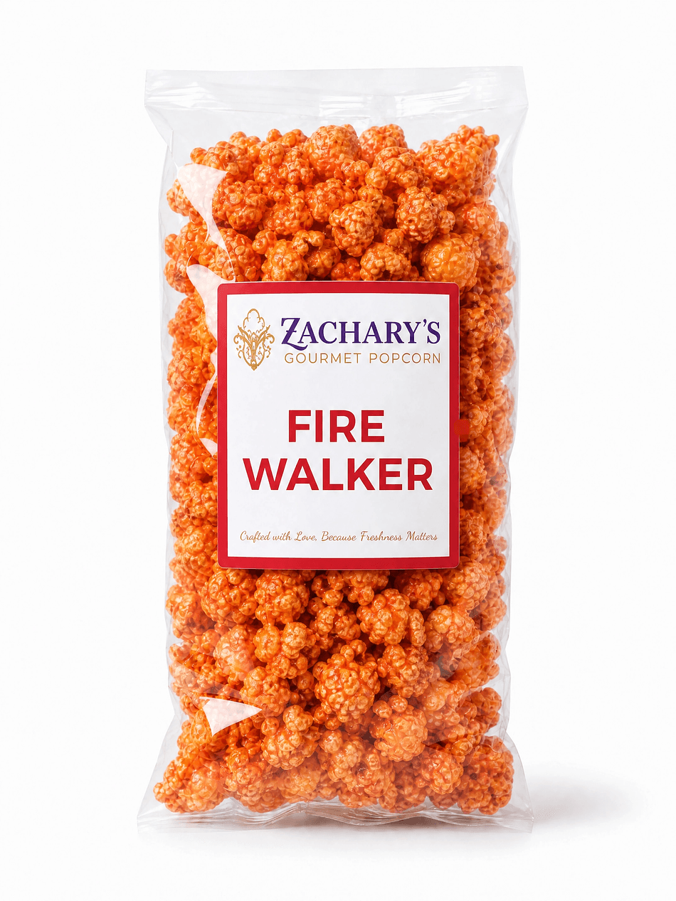 Fire Walker – Spicy Gourmet Popcorn with Slow-Burn Chili Heat 2.7oz / Approx. 3 Cups