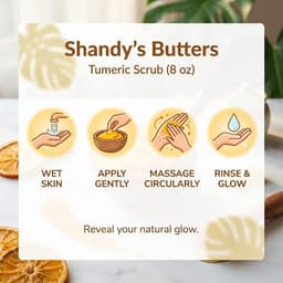 Tumeric Scrub (8 oz)-3