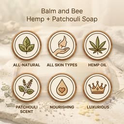 Hemp + Patchouli Soap-7