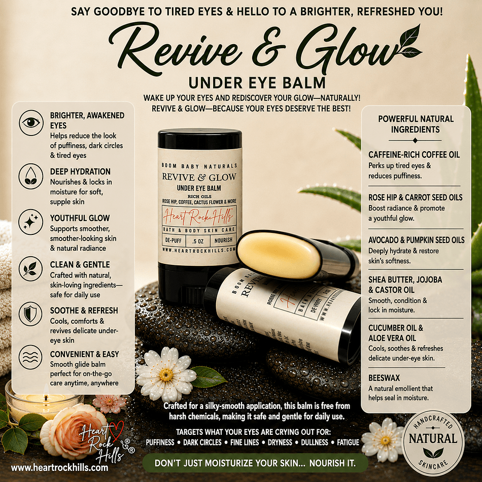 Under-Eye Balm, Vitamin C & Peptides, Brightening for Dark Circles,