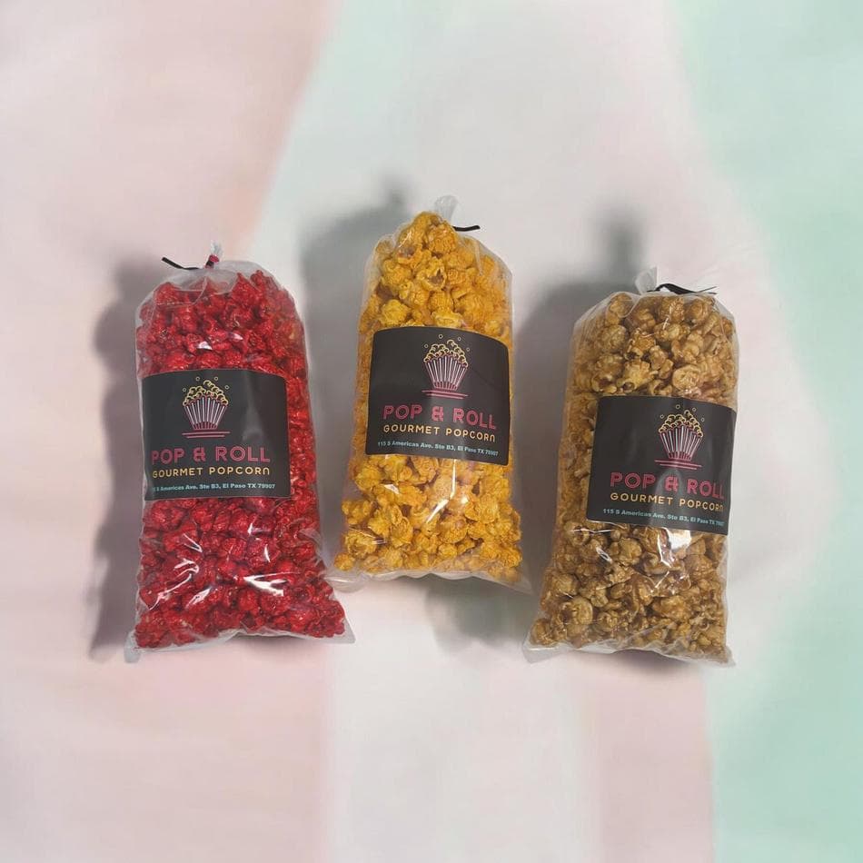 Gourmet Popcorn - Pack of 3 Favorite Flavors 6 Cups each  Caramel, Jalapeño Cheddar, Cinnamon