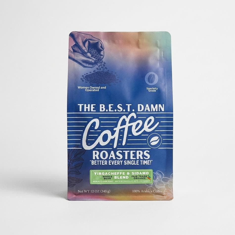 The Best Damn Coffee - Ethiopian Yirgacheffe & Sidamo Blend