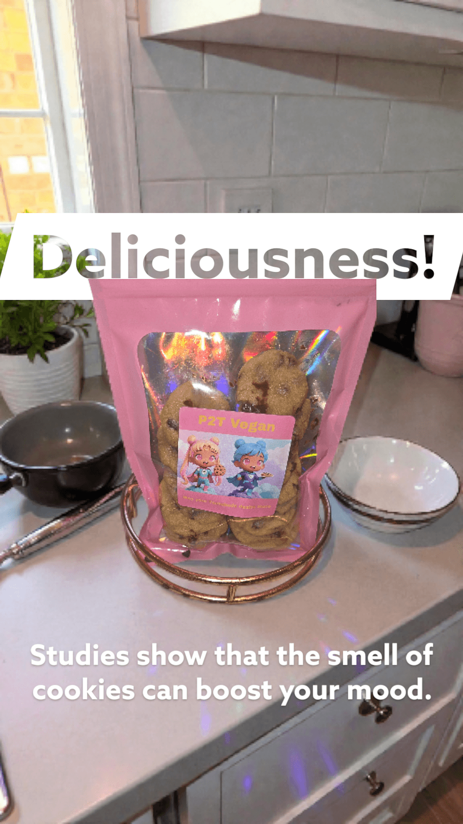 Vegan Chocolate Chip Cookies