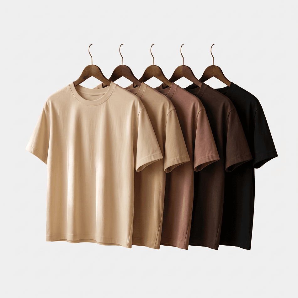 Custom Printed T-Shirt, Cotton/Poly Blend, Upload Your Design, Unisex Sizes S–4XL, Made to Order