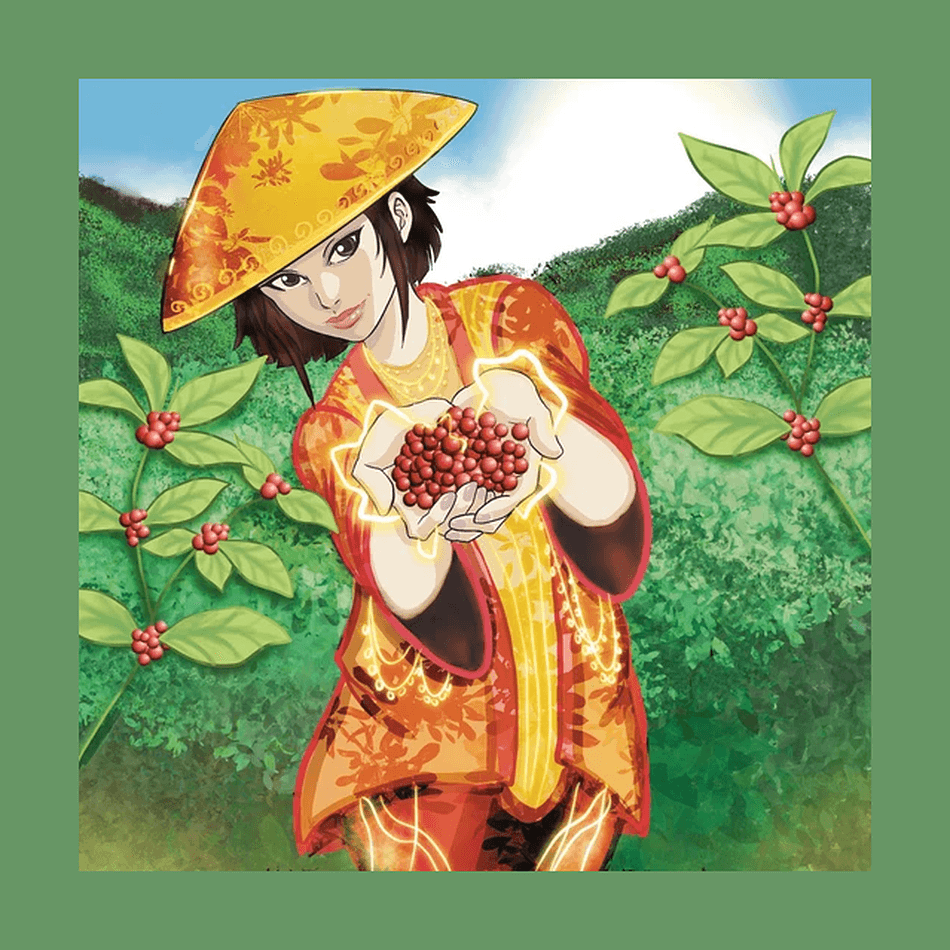 Single Origin Vietnam Coffee Beans, Medium Roast, Chocolate & Cherry Notes, 10 oz (284g)