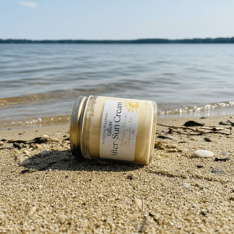 Tallow After-Sun Cream with Aloe Vera Natural Sunburn Relief
