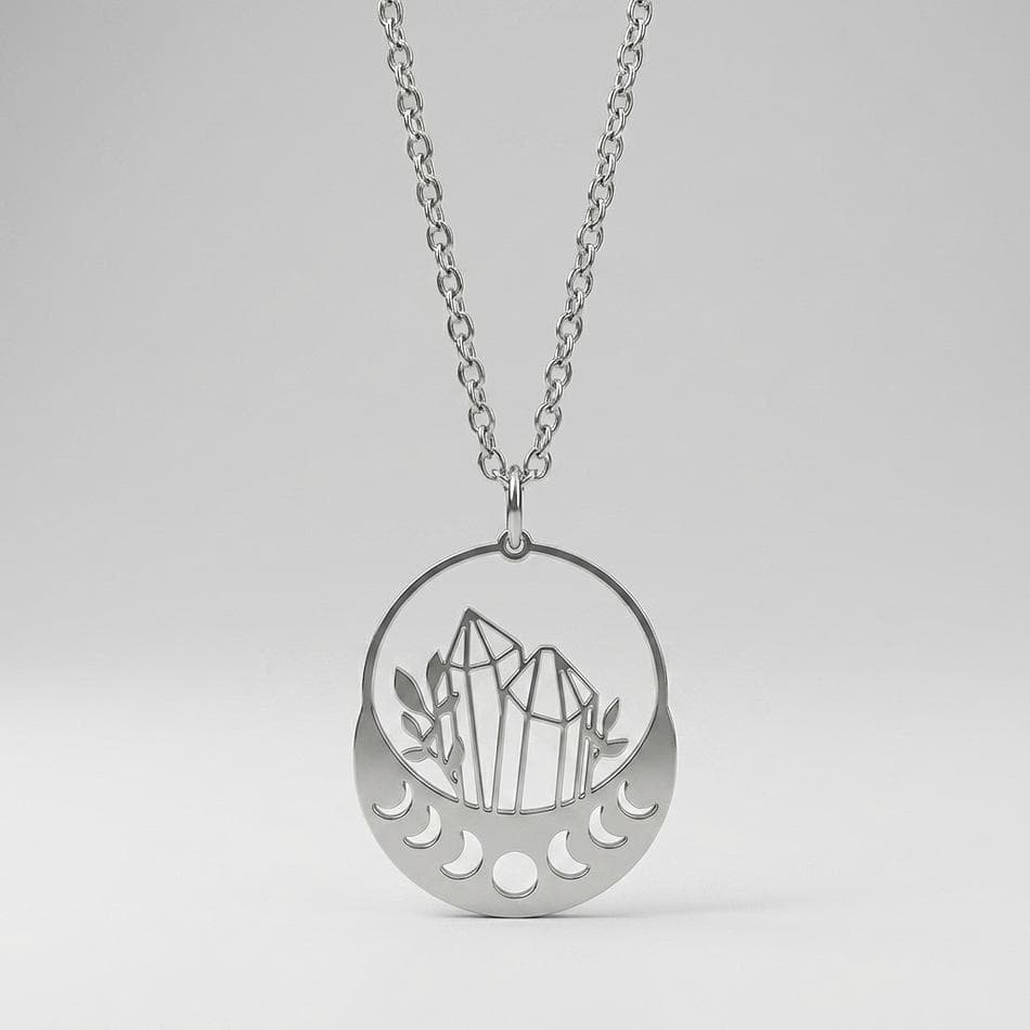 Moon Phase Crystal  Stainless Steel Tea Ball Infuser