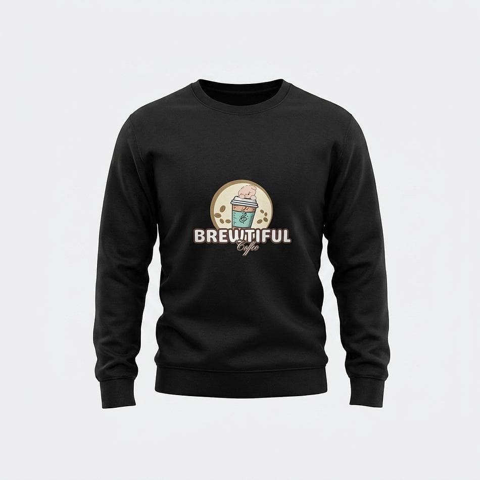 Organic Cotton Raglan Crewneck Sweatshirt, Brushed Fleece, Soft Cozy Fit, 8.3 oz, Unisex