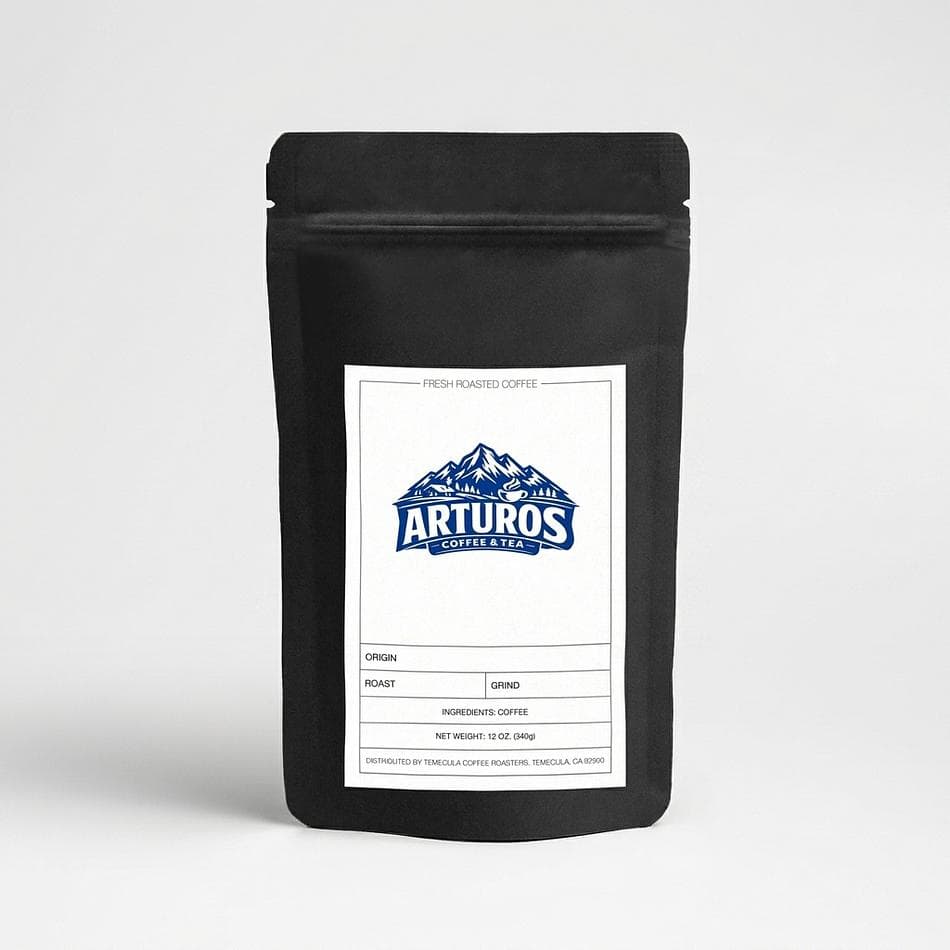 Medium-Dark Roast Coffee Blend, Latin American Beans, Nutty Cocoa Flavor, Washed, 12oz Bag (Whole Bean or Ground)