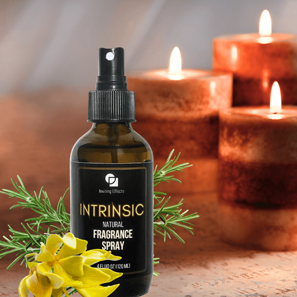 Natural Unisex Fragrance Spray - INTRINSIC 4 oz or 1 oz Spray Bottle