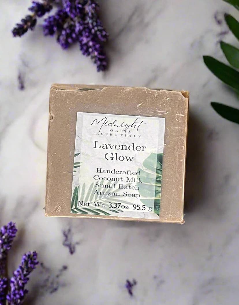 Lavender Glow Bar Soap - Image 1
