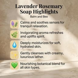 Lavender Rosemary Soap-5