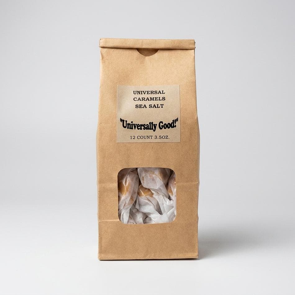 Root Beer Float Caramels, Vanilla & Root Beer Flavor, Melt-in-Your-Mouth Soft Caramels, 32-Piece Bag