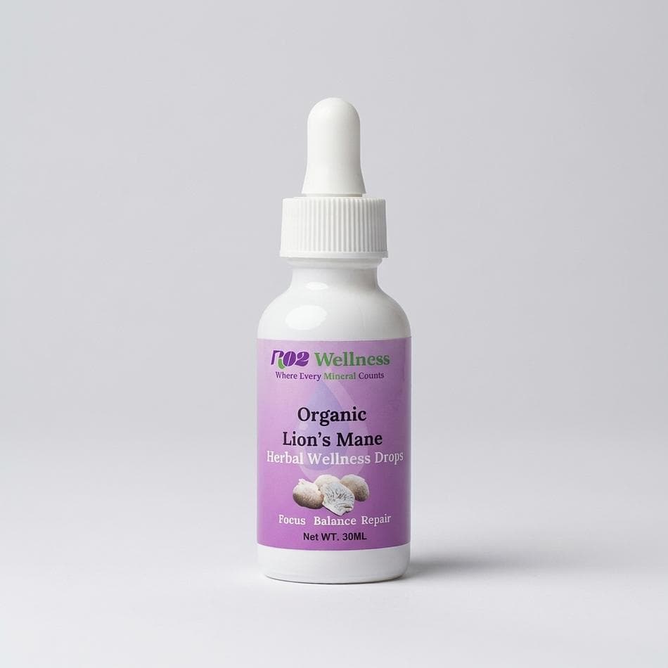 Organic Lion's Mane Wellness Drops