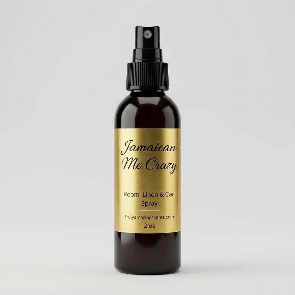 Room Spray, Pineapple Tangerine Banana Rum Coconut, Tropical Odor Eliminator, 2 oz / 4 oz