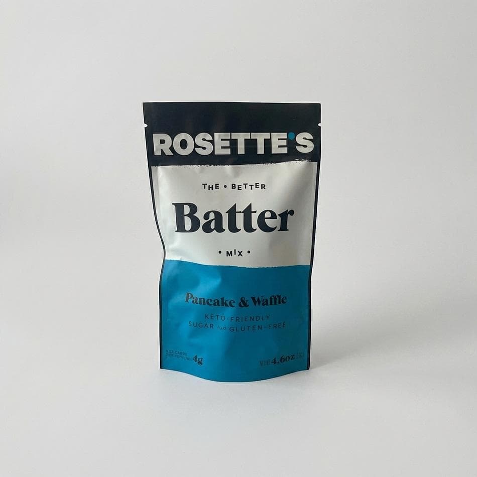 Keto Pancake & Waffle Mix, Coconut Flour & Monk Fruit, Sugar-Free Low Carb Breakfast, 4g Net Carbs, 1 Bag