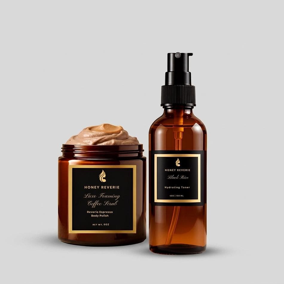 Radiance Skincare Duo Set, Glow-Boosting Pair, Brightening & Hydrating Routine, 2-Piece Bundle