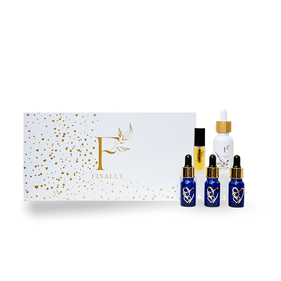 Skincare Starter Kit, Tsubaki Camellia + Jojoba Face Oil, Fragrance-Free Glow & Texture Smoothing, 5-Piece Set (2 Full Size + Minis)