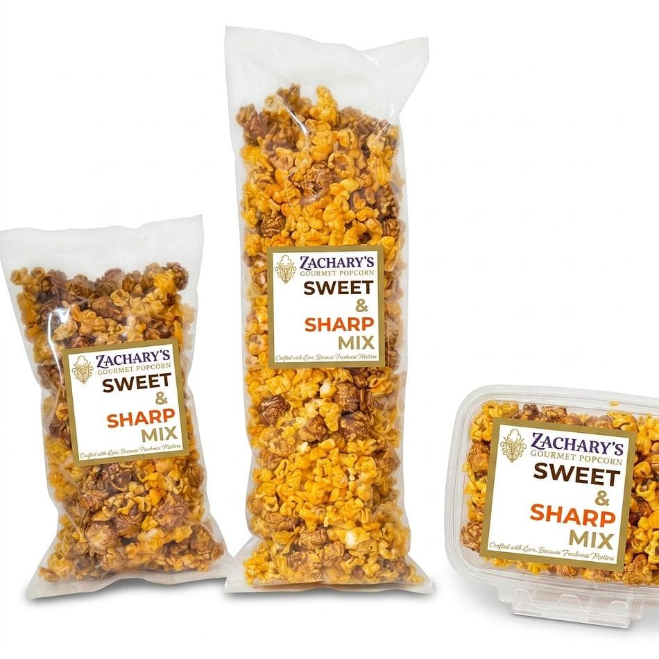Sweet & Sharp Mix Two Flavors. Two Batches. One Perfect Mix.,Cheddar & Caramel -Bundle