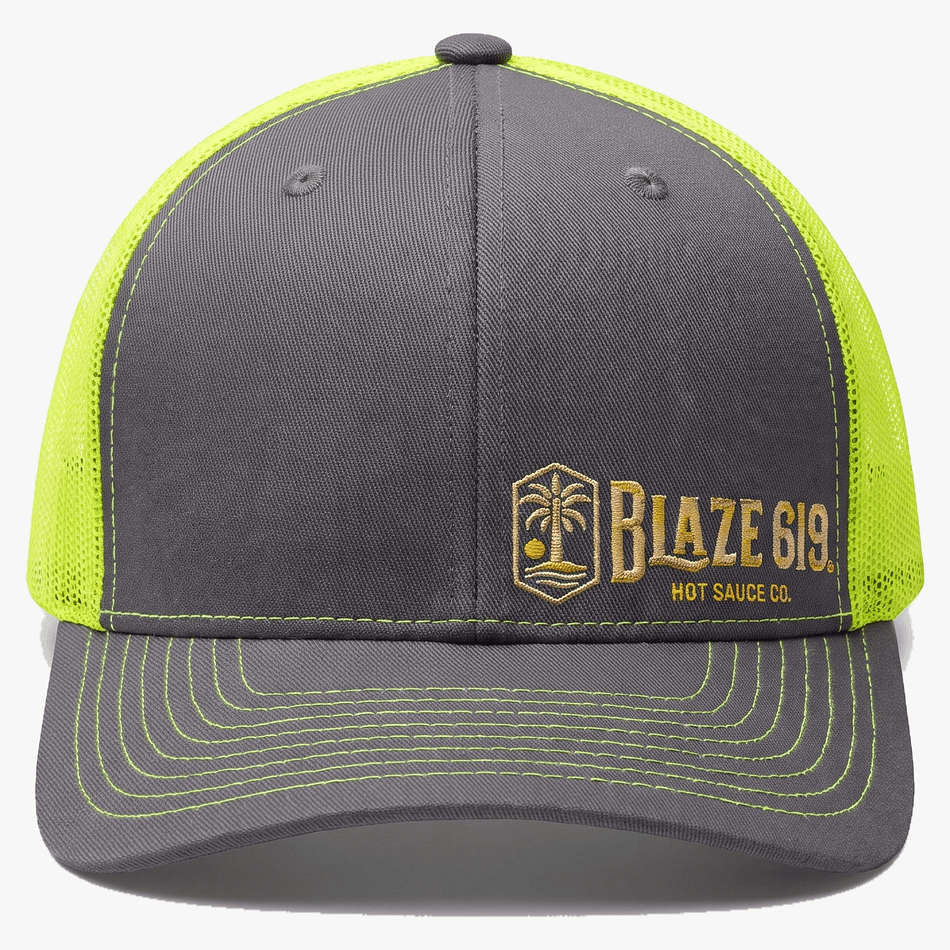 Mesh-Back Trucker Cap, Breathable Mesh Panels, Adjustable Snapback, Everyday Sun Hat, One Size
