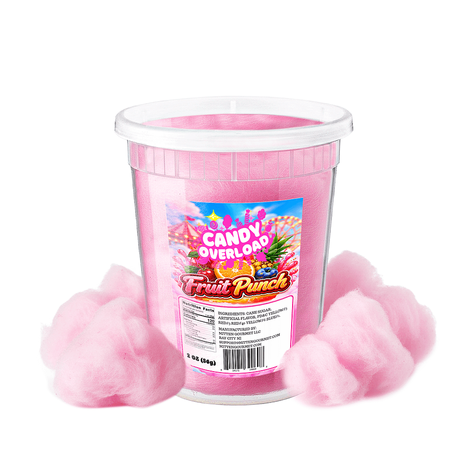 Gourmet Cotton Candy - Fruit Punch