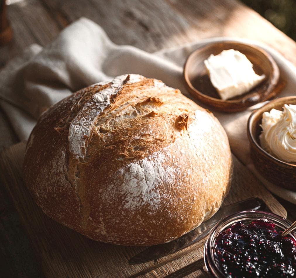 Gluten-Free Rustic  Sourdough Boule | Made with Organic Sorghum & Organic Coconut Flour | ✓ Organic Ingredients | ✓ Gluten-Free | ✓ Dairy-Free | ✓ Tree Nut-Free | Pre-Sliced | 2 Pack