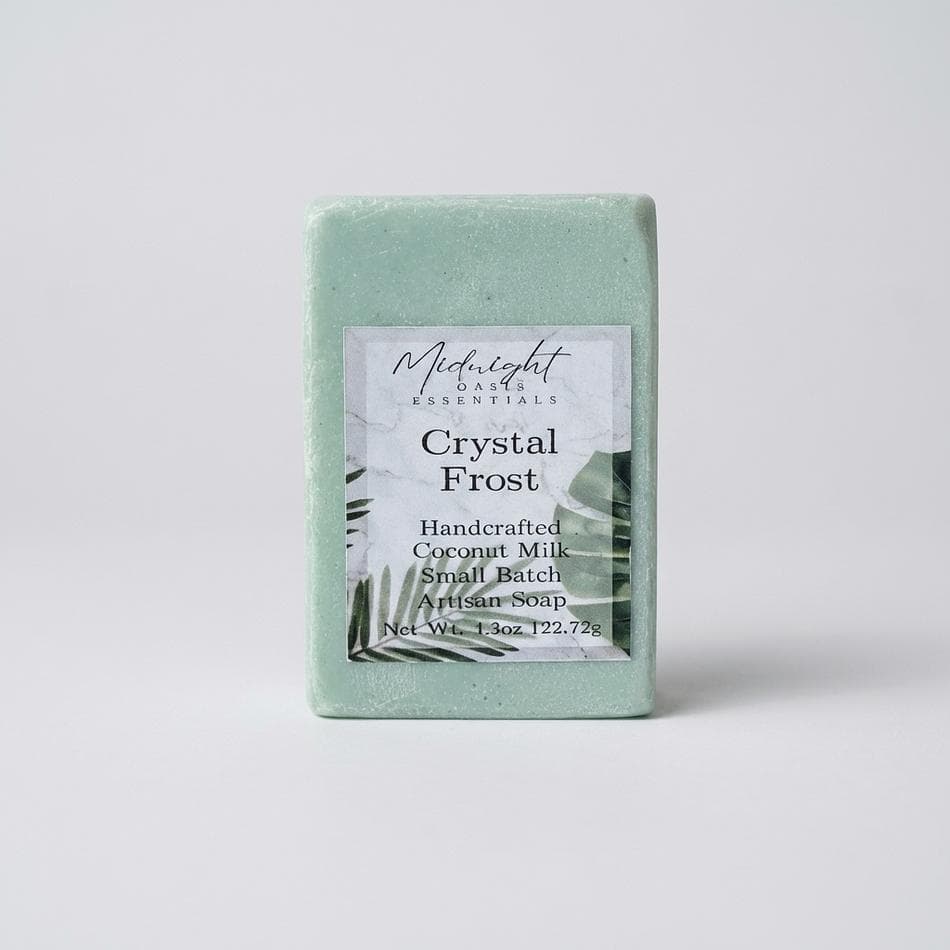 Crystal Frost Sea Salt Artisan Soap