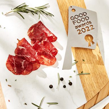 Herbed Wagyu Bresaola, Eye of Round Beef, Dry-Cured Charcuterie, Aromatic Herbs & Spices, Ready-to-Eat