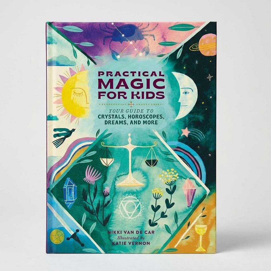 Kids Magic Guide Book, Crystals & Astrology, Dream Interpretation, Hardcover, 120 Pages
